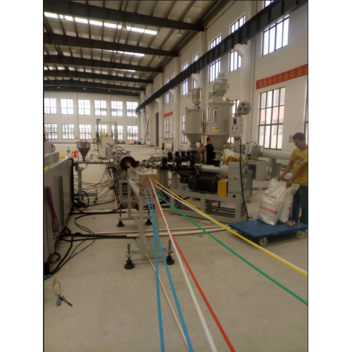 HDPE Micro Duct Bundle Hose / Pipe Extrusion Line