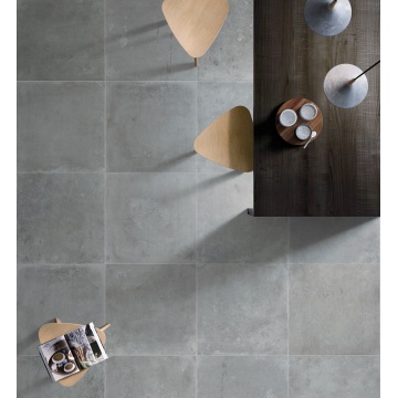 Cara de hormigón 600 * 600mm Matones Matones Tiles de porcelana rústica