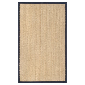 Natural fiber woven rug seagrass rugs floor mats