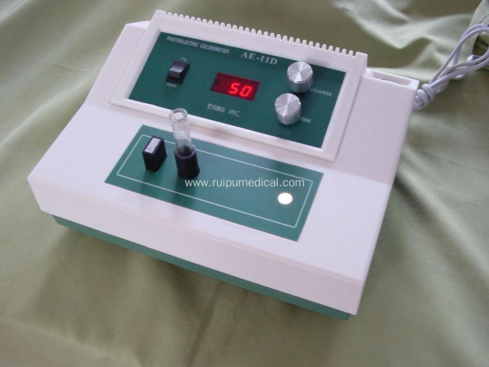 PHOTOELECTRIC COLORIMETER