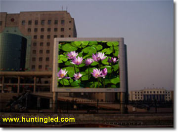 p10 outdoor waterproof led display died cast aluminum cabinet LED outdoor SMD rental display