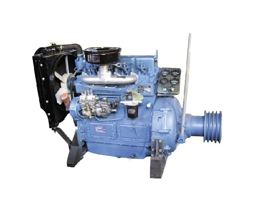 Motor diesel com polia K4100P 30kw/41hp