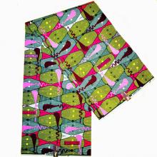 New designs polyester african batik fabric