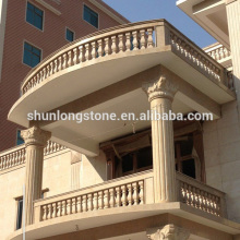 G682 yellow Granite column,roman stone pillar,stone column