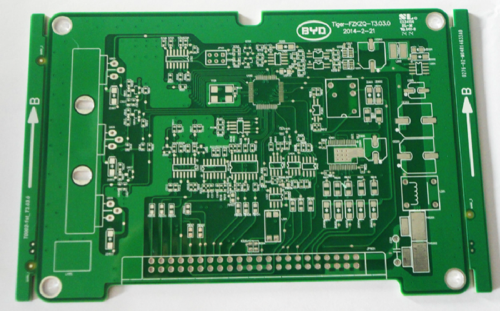 Automotive electronics multi-layer printed circuit boards