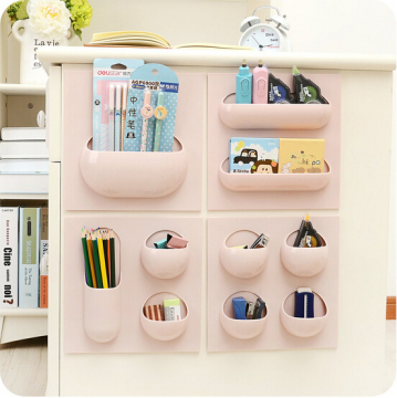 Plastic wall sticker holder multifunction organizer fashion holder rack