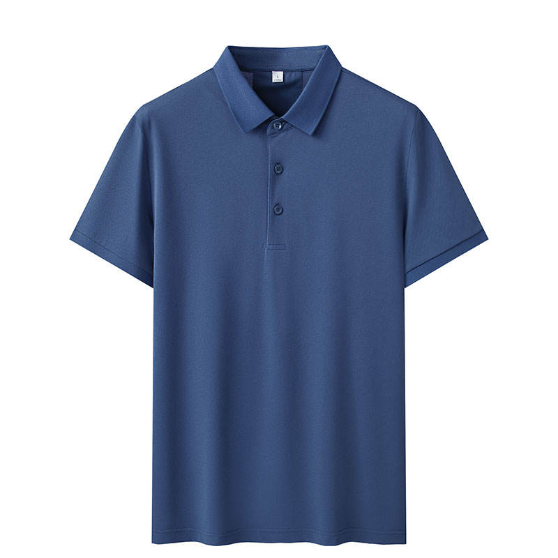 navy blue men riding polo shirts