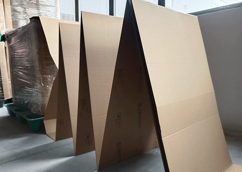 fan fold cardboard