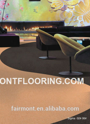 Carpet Floor Tiles / 100% Nylon Carpet Tiles with PVC Backing Gy-01