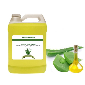 100% natural plant extract aloe vera hair oil