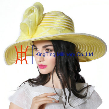 2015 Satin Ribbon Women's Dressy Church Hats