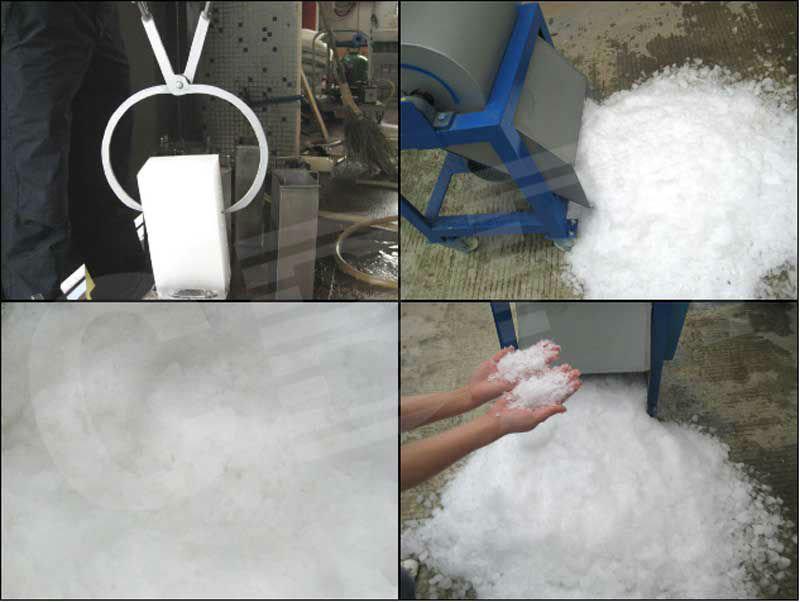 CE Approved Crushed Ice Machine Vib10