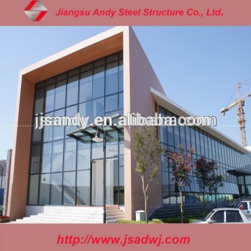 Glass Wall Steel Structure