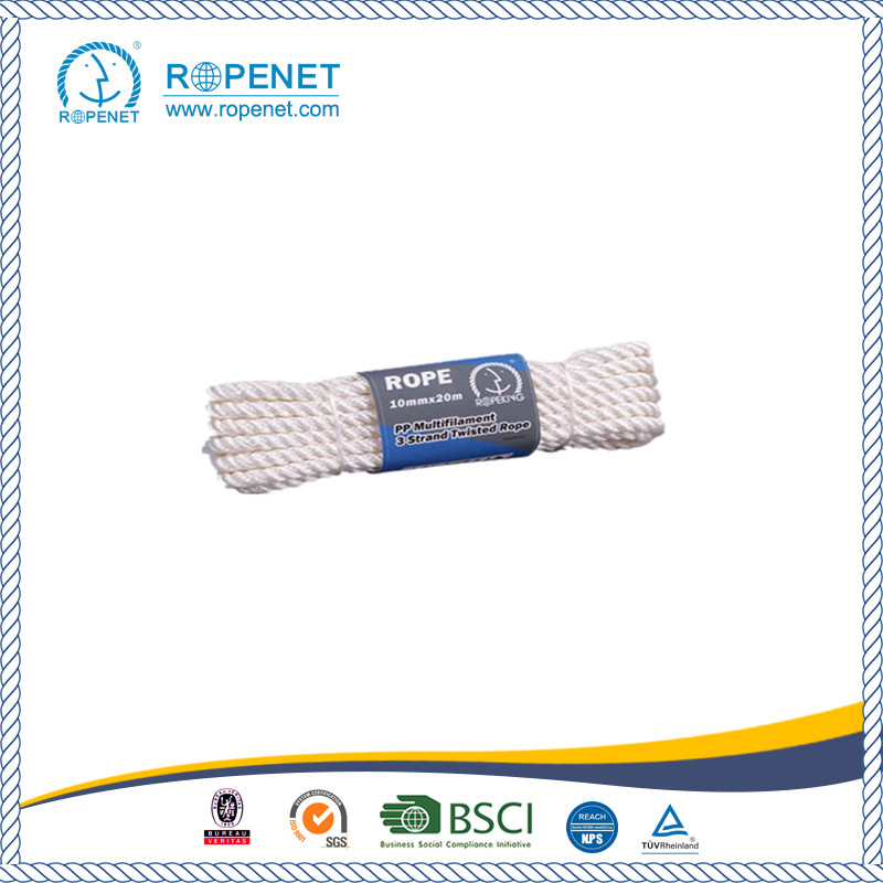 Super Strong Colored PP Rope for OEM Customized