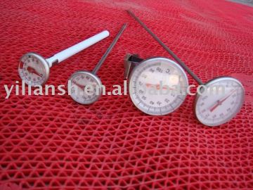 Kitchen Bimetal Cook Meat Food Thermometer