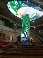 Currved video wall flexible  LED display module