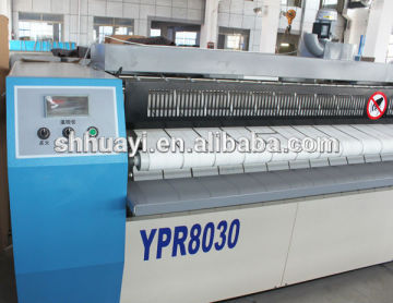 Commercial flatwork ironing machine