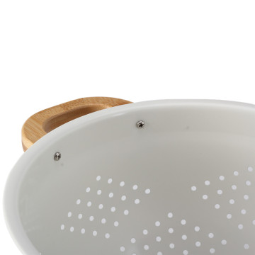 White Color Powder Coating Colander