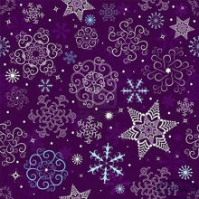 HOT! Purple snowflake pattern Christmas Gift Wrap Paper