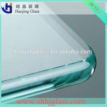 10mm thick toughened glass price/clear tempered glass price