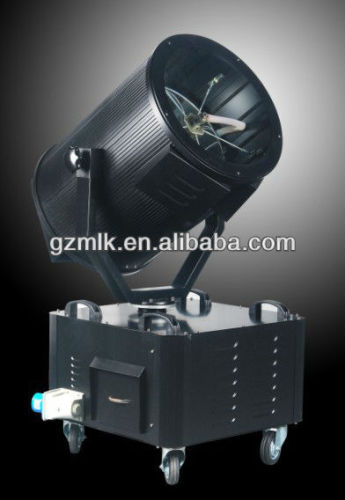 Moving head 5000w high power oudoor searchlight