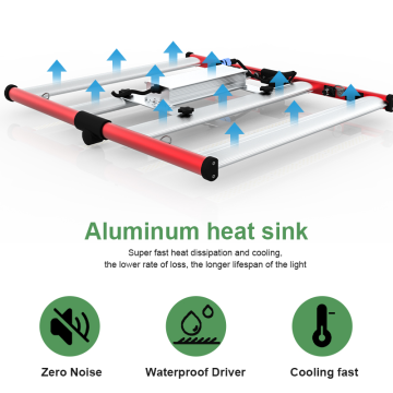 Sampel Percuma 240W 4 Bar LED Grow Light