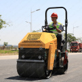 1 ton full hydraulic double drum road roller with high configuration sold at reduced price