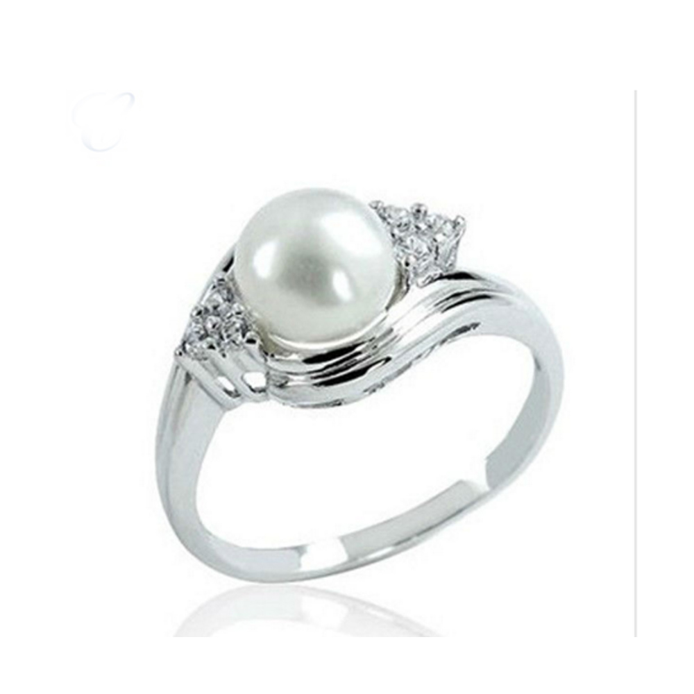 Promise Pearl Rings For Girlfriend