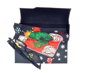 Printed Soft Glasses Bag