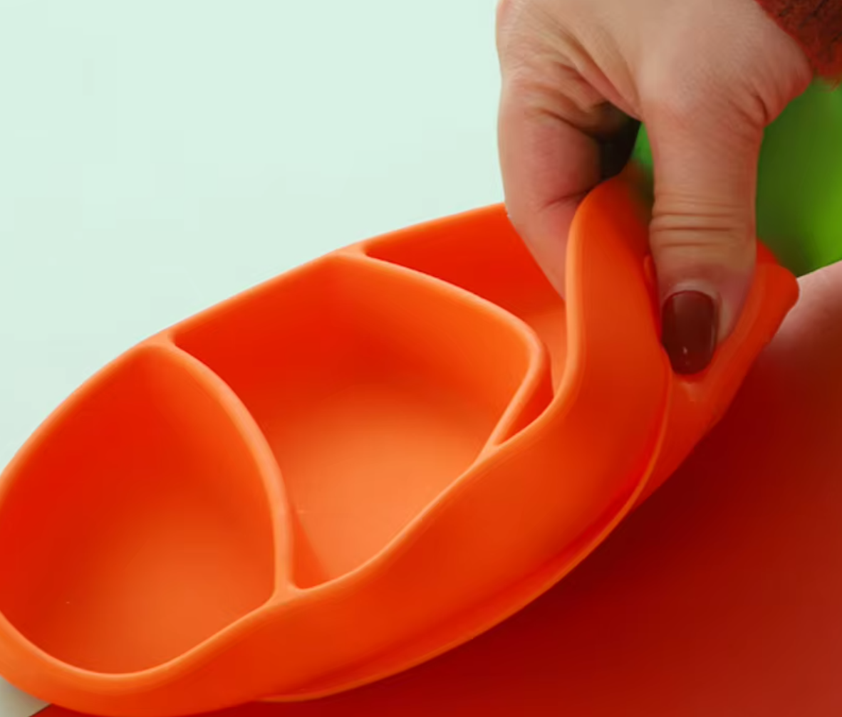 Silicone children's tableware Silicone children's tableware