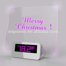 rotating Digital Led clock with tablet