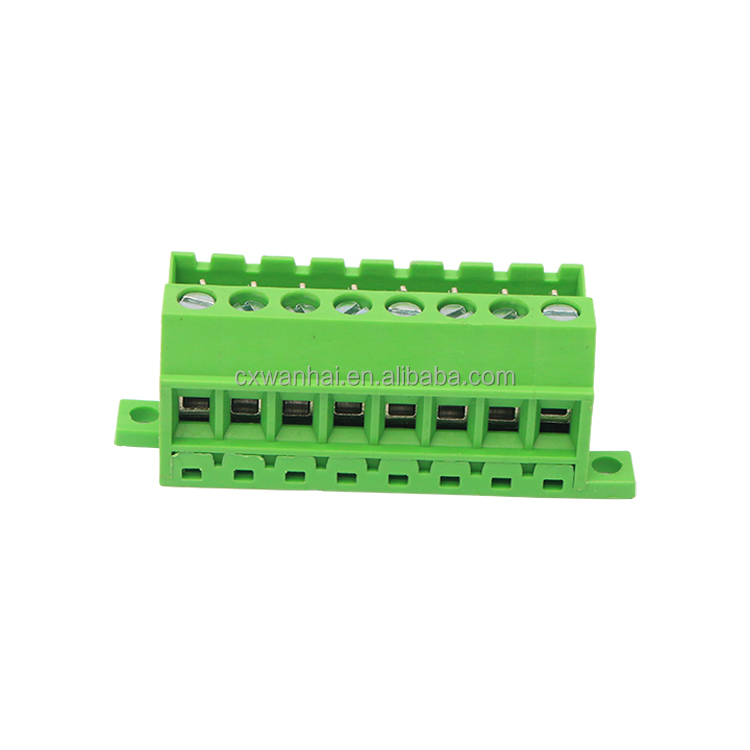 5.08mm Panel Mount Pluggable Terminal Blocks 2edgb-5.08, High Quality 5 ...