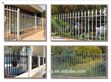 Garden fencing supplies/garden galvanized steel fence supplies/wrought iron fencing supplies