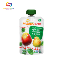 Customized Reusable Plsatic Spout Pouch For Juice