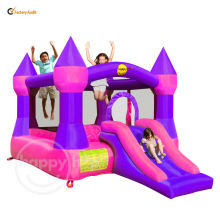 Happy hop Inflatable Castle Bouncer-9017P Castle Bouncer with Slide