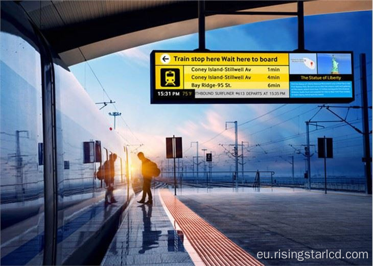 2000 Nits Outdoor LCD Strip Pantaila
