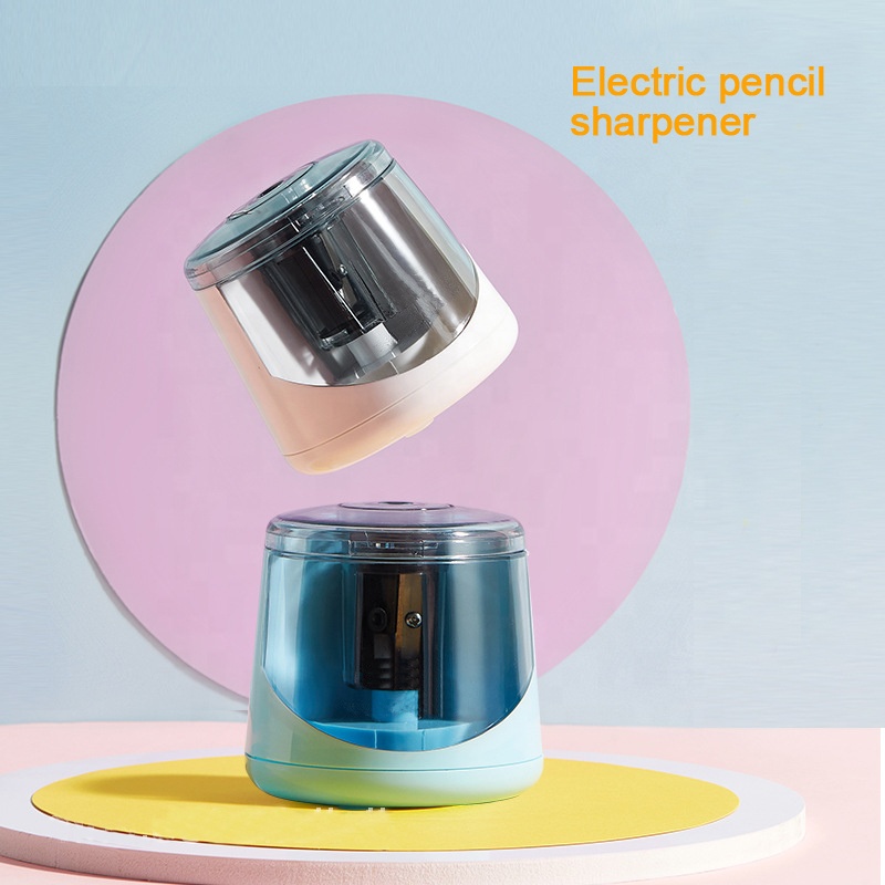 Heavy-duty Easy To Operate Rechargeable Usb Dual Power Student Automatic Electric Pencil Sharpener