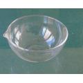 Evaporating Dish Flat Bottom dengan Spout