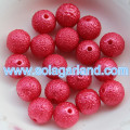 6MM 8MM 10MM Acrylic Plastic Pearl Round Gumball Beads