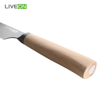 6 Inch Beech Wood Handle Chef Knife