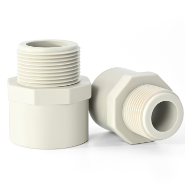 PPH Socket Fusion with Male Thread Adapter