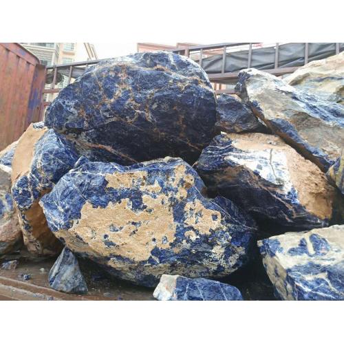 Semi precious blue sodalite small blocks