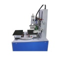 Double-table screen printer with vacuum table