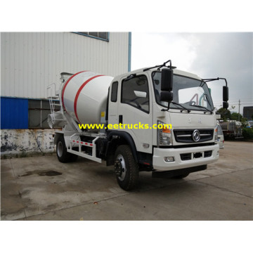 Dongfeng 3 CBM 6T Concrete Truck Mixers
