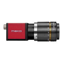 GigE Vision Mako G-125B Camera for Industrial Machine Vision and Production Line Testing