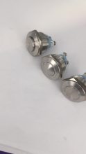 metal waterproof SPST push button switch Single Ploe Single Throw Switch IP67