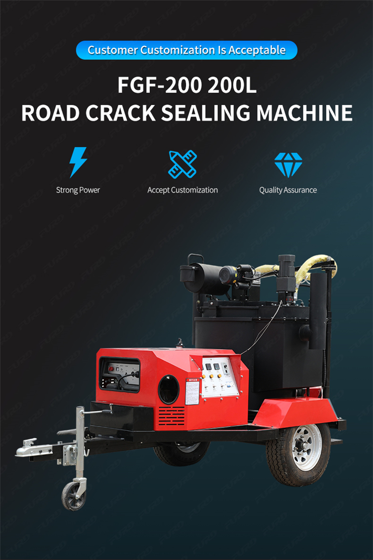 200L asphalt joint grouting machine