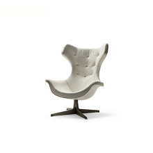 Poltrona Regina II Swivel Painted Steel Fauteuil