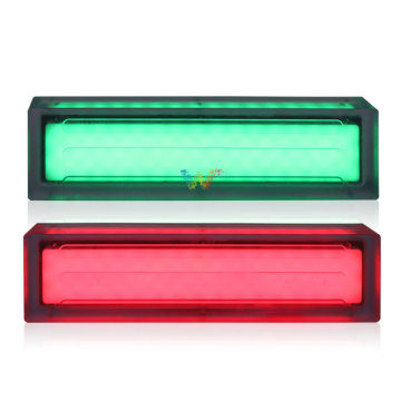 Intelligent pedestrian crossing floor tiles traffic lights