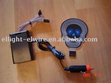 EL Car Sticker,EL sheet(90mmX82mm)